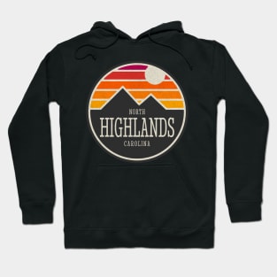 Visiting NC Mountain Cities Highlands, NC Sunset Hoodie